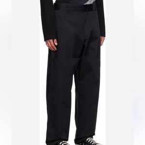 YEEZY CORDURA CARGO PANTS TRUE BLACK - 36